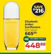 Dis-Chem Elizabeth Arden Sunflowers EDP-100ml offer
