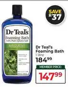 Dis-Chem Dr Teal's Foaming Bath-1Ltr offer