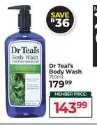Dis-Chem Dr Teal's Body Wash-710ml offer