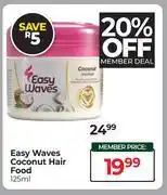 Dis-Chem Easy Waves Coconut Hair Food-125ml offer