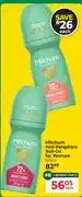 Dis-Chem Mitchum Anti-Perspirant Roll-On For Women-100ml Each offer