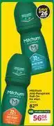 Dis-Chem Mitchum Anti-Perspirant Roll-On For Men-100ml Each offer