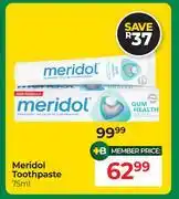 Dis-Chem Meridol Toothpaste-75ml offer