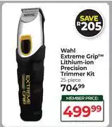Dis-Chem Wahl Extreme Grip Lithium-Ion Precision Trimmer Kit (25-Piece) offer
