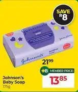 Dis-Chem Johnson's Baby Soap-175g offer