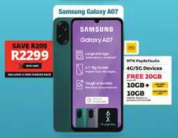 Checkers Samsung Galaxy A07 offer