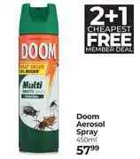 Dis-Chem Doom Aerosol Spray-450ml offer