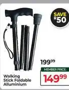Dis-Chem Walking Stick Foldable Alluminium offer