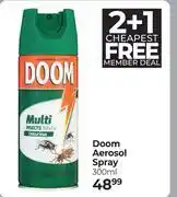 Dis-Chem Doom Aerosol Spray-300ml offer