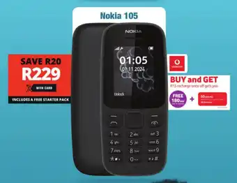 Checkers Nokia 105 offer