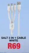 MRP Salt 3 In 1 Cable (White) offer