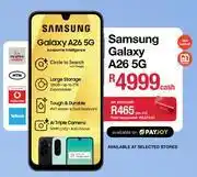 MRP Samsung Galaxy A26 5G Smartphone With Dual Sim (Network Not Locked) offer