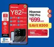 MRP Hisense Y82 Pro Smartphone With Dual Sim (Network Not Locked) offer