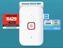 Checkers Huawei E5576 MIFI offer