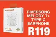 MRP Riversong Melody T + Type C Earphone offer