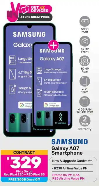 Game SAMSUNG Galaxy A07 Smartphone offer