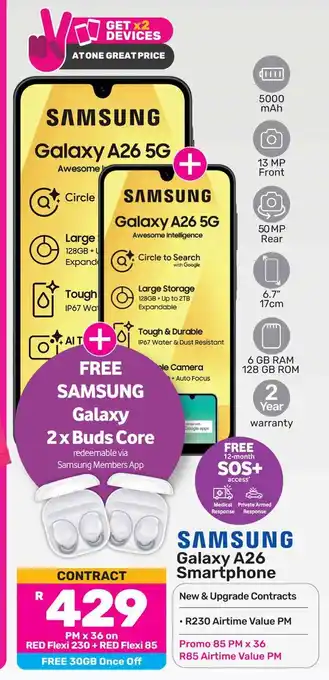 SAMSUNG Galaxy A26 Smartphone