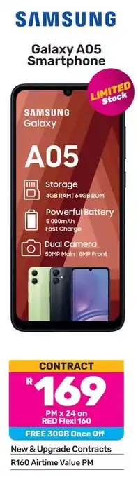 Game SAMSUNG Galaxy A05 Smartphone offer