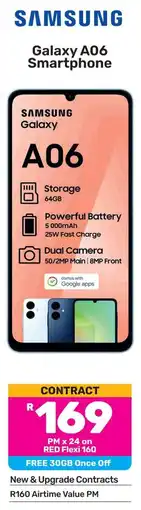 Game SAMSUNG Galaxy A06 Smartphone offer