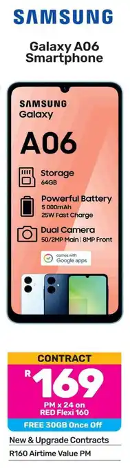 Game SAMSUNG Galaxy A06 Smartphone offer