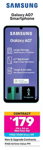 Game SAMSUNG Galaxy A07 Smartphone offer