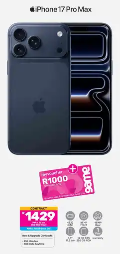 Game iPhone 17 Pro Max offer