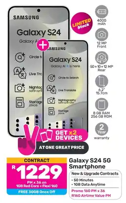 Game SAMSUNG Galaxy S24 5G Smartphone offer
