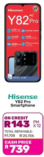 Game Hisense Y82 Pro Smartphone offer
