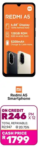 Game Xiaomi Redmi A5 Smartphone offer