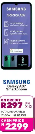 Game SAMSUNG Galaxy A07 Smartphone offer