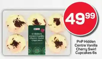 PnP Hidden Centre Vanilla Cherry Swirl Cupcakes