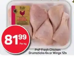 Pick n Pay PnP Fresh Chicken Drumsticks or Wings offer