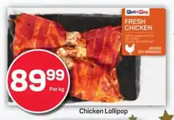 Pick n Pay Chicken Lollipop offer