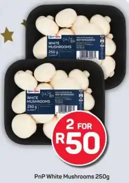 Pick n Pay PnP White Mushrooms offer