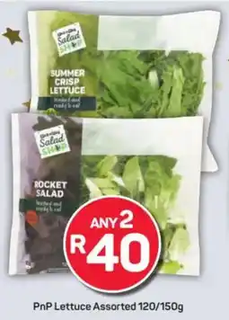 Pick n Pay PnP Lettuce Assorted offer