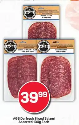 Pick n Pay AGS Darfresh Sliced Salami Assorted offer