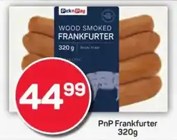 Pick n Pay PnP Frankfurter offer