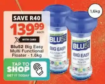 Checkers Hyper Blu52 Big Easy Multi Functional Floater offer