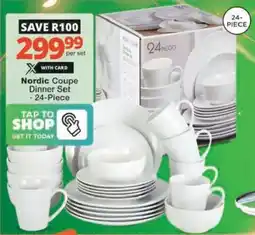 Checkers Hyper Nordic Coupe Dinner Set offer