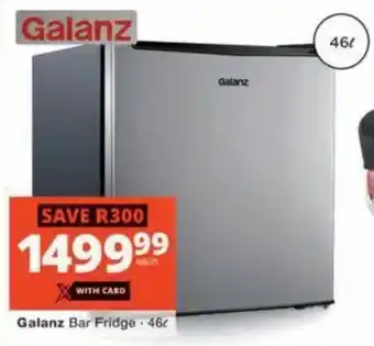 Checkers Hyper Galanz Bar Fridge offer