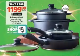Inferna Cast Aluminium Cookware Set