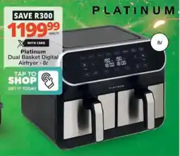 Checkers Hyper Platinum Dual Basket Digital Airfryer offer