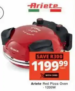 Checkers Hyper Ariete Red Pizza Oven offer