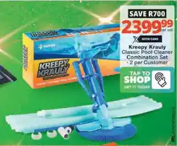Checkers Hyper Kreepy Krauly Classic Pool Cleaner Combination Set offer