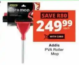 Checkers Hyper Addis PVA Roller Mop offer