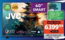 Checkers Hyper JVC 4K QLED UHD Smart TV offer