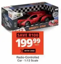 Checkers Hyper Radio-Controlled Car offer