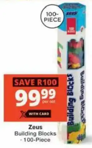 Checkers Hyper Zeus Building Blocks offer