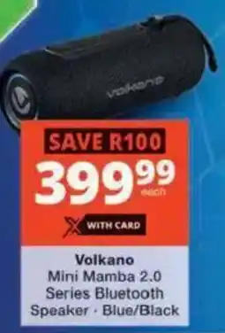 Checkers Hyper Volkano Mini Mamba 2.0 Series Bluetooth Speaker offer