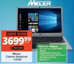 Checkers Hyper Mecer Celeron Notebook offer